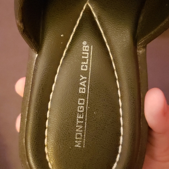 Vintage Montego bay club sandal Y2K chunky slide - Picture 3 of 4